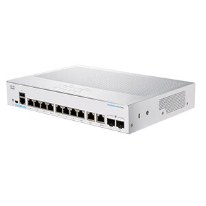 Cisco CBS350-8T-E-2G-EU - Managed - L2/L3 - Gigabit...