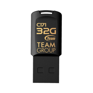 Team Group C171 32GB USB 2.0 Black Flash Drive