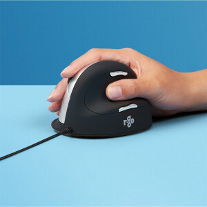 R-Go HE Mouse Vertical Mouse Large Right - Maus - 5 Tasten