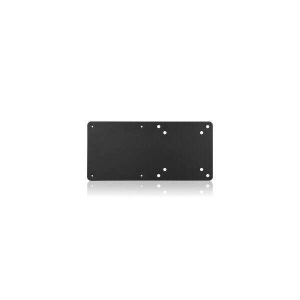 ICY BOX IB-MSA103-VM - Wandplatte - Schwarz - 75 x 75,100 x 100 mm - Intel NUC - 1 Stück(e) - 530 mm