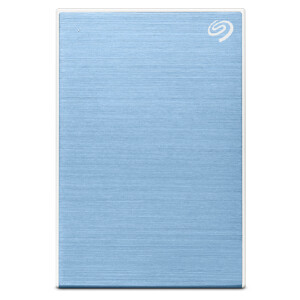 Seagate One Touch with Password 4TB Light Blue -...
