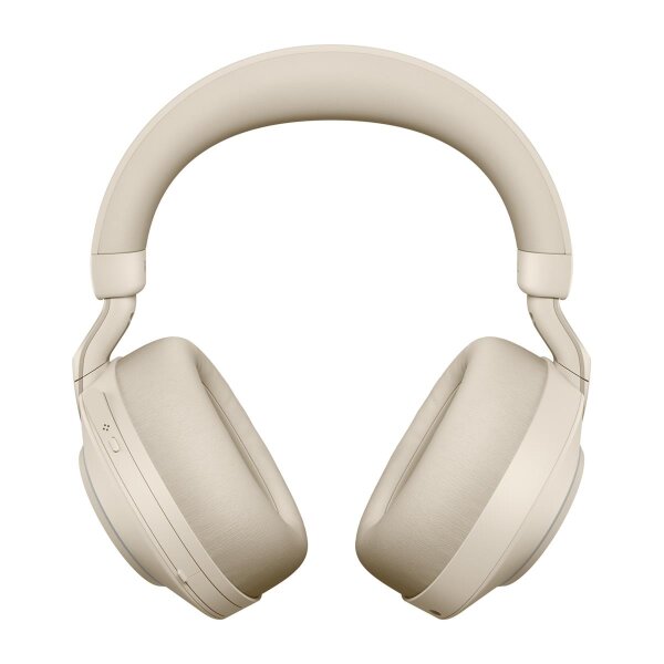 Jabra Evolve2 85 - MS Stereo - Kopfhörer - Kopfband - Büro/Callcenter - Beige - Binaural - Bluetooth-Pairing - Abspielen/Pause - Track < - Ortung > - Lautstärke + - Lautsärke -