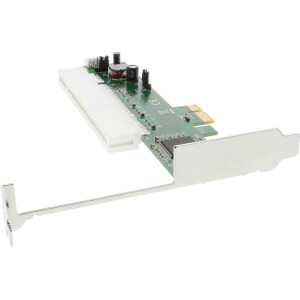 InLine Schnittstellen-Adapterkarte - PCI auf PCIe (PCI-Express)