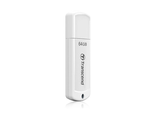 Transcend JetFlash elite 64GB JetFlash 370 - 64 GB - USB Typ-A - 2.0 - Kappe - 8,5 g - Weiß