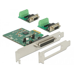 Delock 65841 - PCIe - Seriell - Niedriges Profil - PCIe...
