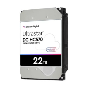 WD Ultrastar DH HC570 - 3.5 Zoll - 22000 GB - 7200 RPM