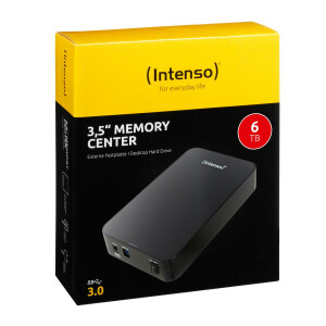 Intenso Memory Center - 6000 GB - 3.5 Zoll - 3.2 Gen 1...