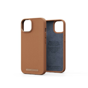 Njord Genuine Leather Case iPhone 14 6.1 Cognac