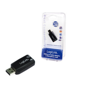 LogiLink USB Soundkarte - 5.1 Kan&auml;le - USB