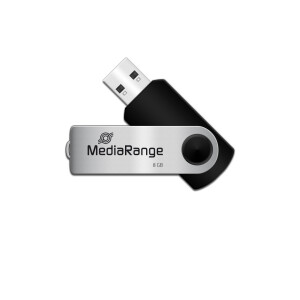 MEDIARANGE MR908 - 8 GB - USB Type-A / Micro-USB - 2.0 -...