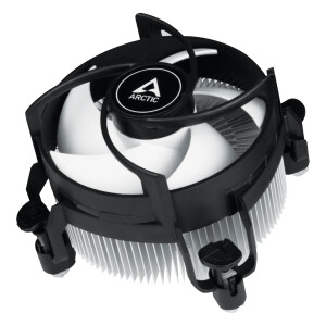 Arctic Alpine 17 - Kompakter Intel CPU K&uuml;hler - Luftk&uuml;hlung - 9,2 cm - 100 RPM - 2000 RPM - 0,3 Sone - Schwarz - Silber