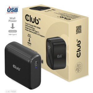 Club 3D Reiseladeger&auml;t 1xUSB Typ C PD 100W retail