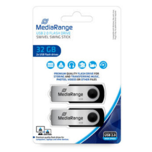 MEDIARANGE USB Stick 32GB 1x2