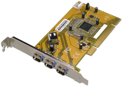 Dawicontrol PCI Card PCI-e DC-1394 Firewire retail - Controller - PCI