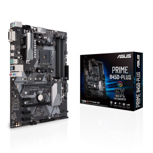 ASUS PRIME B450-PLUS - AMD - Socket AM4 - AMD Athlon -...