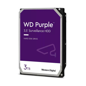WD Purple 3TB 3.5 SATA 256MB - Festplatte - Serial ATA