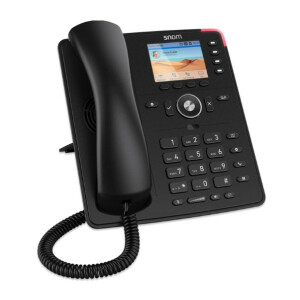 Snom D713 VOIP Telefon SIP Gigabit Schwarz - VoIP-Telefon - Voice-Over-IP