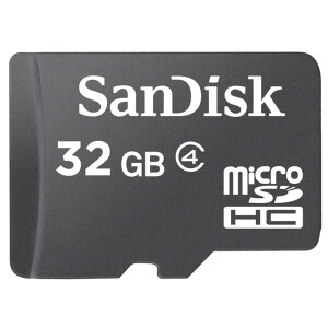 SanDisk microSDHC 32GB - 32 GB - MicroSDHC - Klasse 4 - 4...