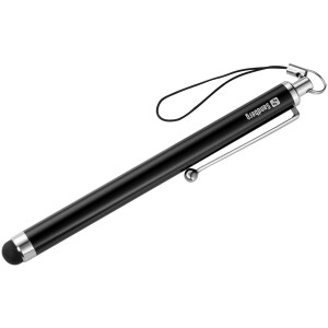 SANDBERG Touchscreen Stylus Pen Saver - Universal - Jede Marke - Schwarz - Silber - Metall - Gummi - 1 St&uuml;ck(e) - 100 mm