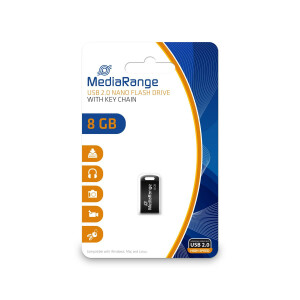 MEDIARANGE MR920 - 8 GB - USB Typ-A - 2.0 - 15 MB/s -...
