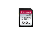 Transcend TS512GSDC340S 512GB SD Card UHS-I U3 A2 Ultra...