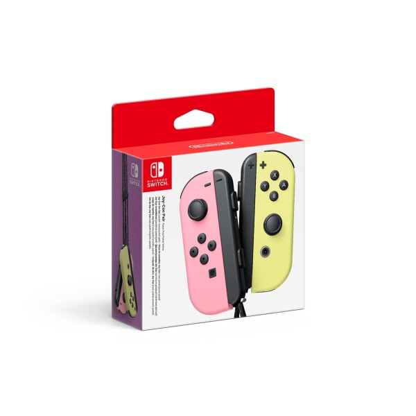 Nintendo Switch Controller Joy-Con Set Pastell-Rosa/Gelb - Gamepad