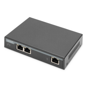 DIGITUS 2-Port Gigabit 4PPoE Extender, 802.3at, 60 W