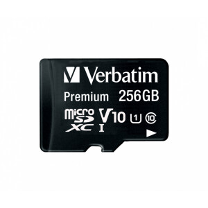 Verbatim Premium U1 - 256 GB - MicroSDXC - Klasse 10 -...