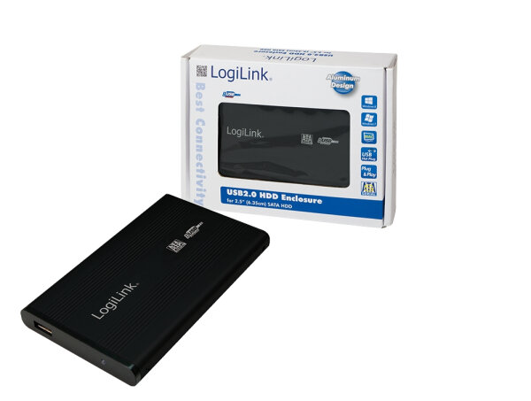 LogiLink UA0041B - 2.5 Zoll - SATA - Schwarz