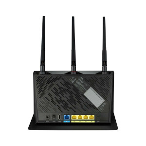 ASUS 4G-AC86U - Wi-Fi 5 (802.11ac) - Dual-Band (2,4 GHz/5 GHz) - Eingebauter Ethernet-Anschluss - 3G - Schwarz - Tabletop-Router