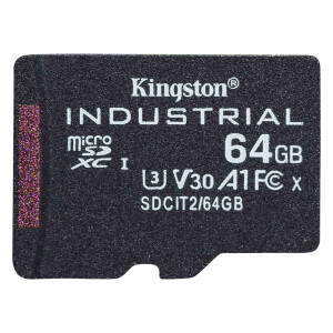 Kingston Industrial - 64 GB - MicroSDXC - Klasse 10 -...