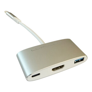 LC-Power LC-HUB-C-MULTI-4 - USB 3.2 Gen 1 (3.1 Gen 1)...