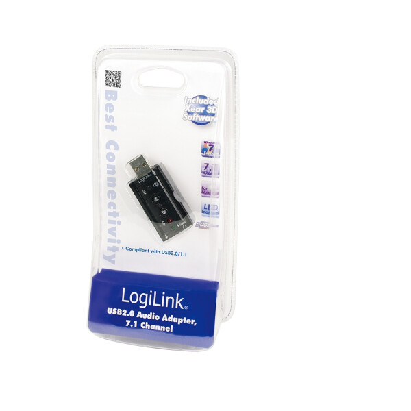 LogiLink USB Soundcard - 7.1 Kanäle - USB