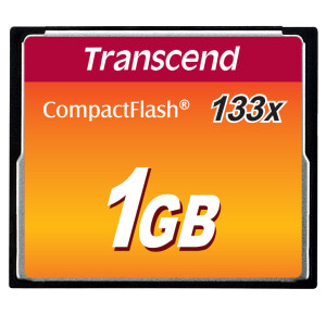 Transcend 1 GB CF 133x - 1 GB - Kompaktflash - MLC - 50...