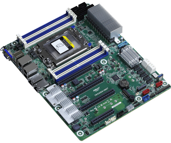 ASRock TRX40D8-2N2T - AMD - Socket TR4 - AMD Ryzen™ Threadripper™ der 3. Generation - Socket TR4 - DDR4-SDRAM - 256 GB