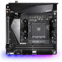 Gigabyte B550I AORUS PRO AX - AMD - Socket AM4 - AMD...