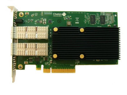Chelsio T580-CR - Eingebaut - Verkabelt - PCI Express - Faser - 40000 Mbit/s