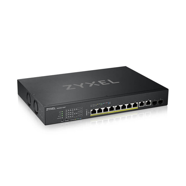 ZyXEL XS1930-12HP-ZZ0101F - Managed - L3 - 10G Ethernet (100/1000/10000) - Power over Ethernet (PoE) - Rack-Einbau