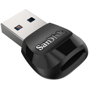 SanDisk MobileMate - MicroSD (TransFlash) - MicroSDHC - MicroSDXC - Schwarz - 170 Mbit/s - USB 3.2 Gen 1 (3.1 Gen 1)
