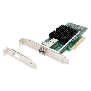 DIGITUS Single Port 10G SFP PCIe Netzwerkkarte