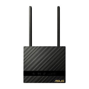 ASUS 4G-N16 - Wi-Fi 4 (802.11n) - Einzelband (2,4GHz) - Eingebauter Ethernet-Anschluss - 3G - 4G - Schwarz
