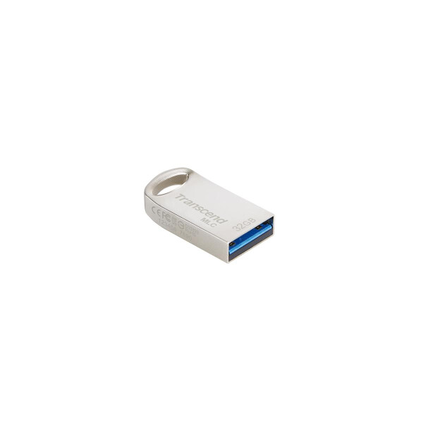 Transcend JetFlash 720 - 16 GB - USB Typ-A - 3.2 Gen 1 (3.1 Gen 1) - Ohne Deckel - 3,3 g - Silber