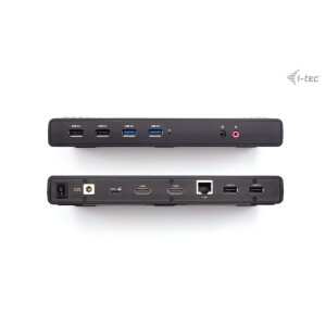 i-tec USB 3.0 / USB-C / Thunderbolt Dual Display Docking...
