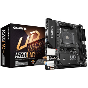 Gigabyte A520I AC - AMD - Socket AM4 - AMD Ryzen 3 3rd...