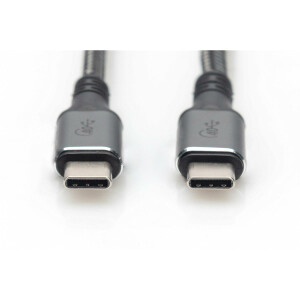 DIGITUS - DB-300443-010-S - USB Kabel USB-C ST-ST 1m