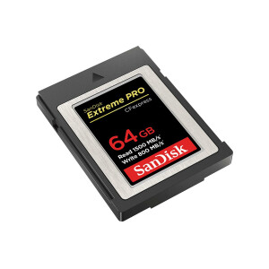 SanDisk ExtremePro 64GB - 64 GB - CFexpress - 1500 MB/s -...