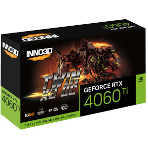 Inno3D Geforce RTX 4060 TI 16 GB Twin X2 Grafikkarte -...