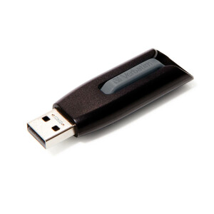 Verbatim V3 - USB 3.0-Stick 128 GB - Schwarz - 128 GB -...