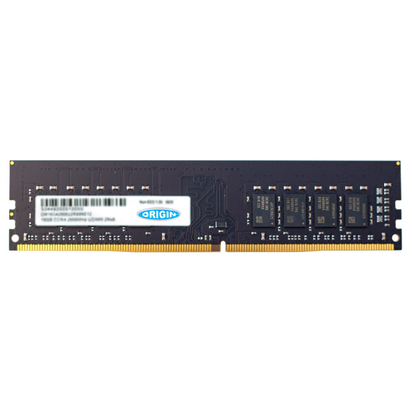 Origin Storage 32GB DDR4 3200MHz UDIMM 2Rx8 non-ECC 1.2V - 32 GB - 1 x 32 GB - DDR4 - 3200 MHz - 288-pin DIMM