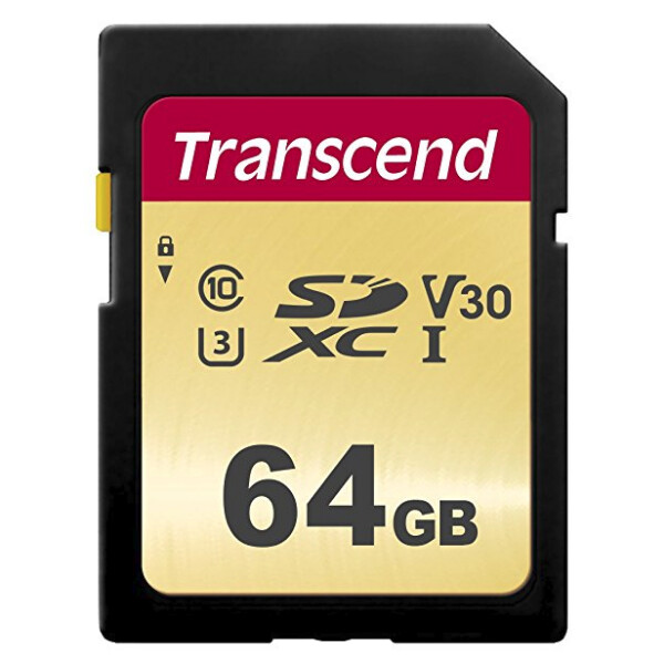 Transcend 64GB - UHS-I - SD - 64 GB - SDXC - Klasse 10 - UHS-I - 95 MB/s - 50 MB/s